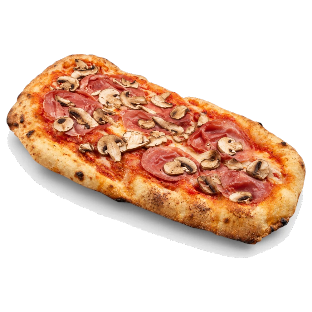 Pinsa Prosciutto e Funghi – Pizza To Go Trenčín